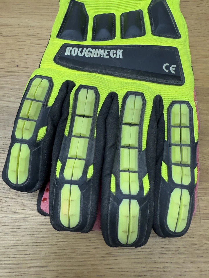 Ringers R-267 Roughneck 重型抗冲击工作手套男式大号全新带标签 — 第 2/4 张图片