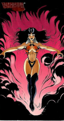TCS 298  Vampirella Gallery Topps 1995 No.12