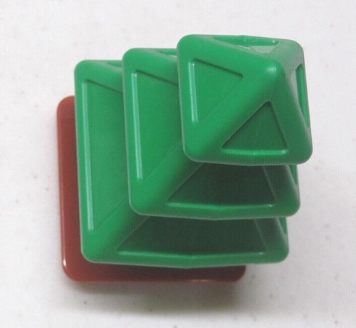 Magformers Magnetic Building Set - Replacement Green Tree Piece Part - Picture 5 of 8
