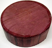 Purpleheart Bowl Blank 6'' X 3'' For Woodturning