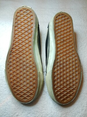Vintage Vans Made In The USA black/white size 6 mens | eBay