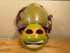 Viacom Teenage Mutant Ninja Turtles Michaelangelo Mask Orange 2013 TMNT SHELL