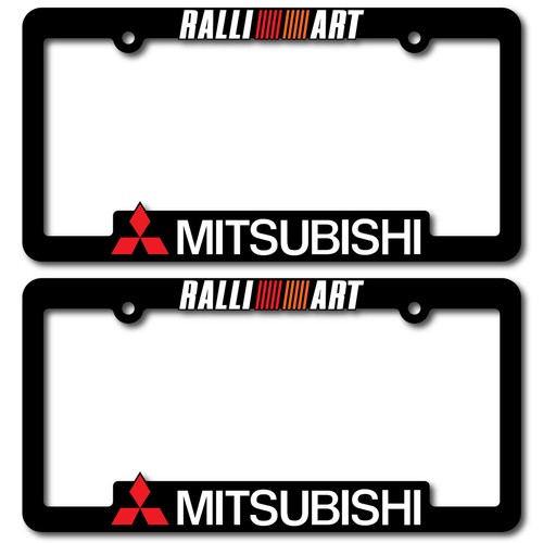 MITSUBISHILicensePlateFramesRALLIARTEVOLancerEvolutionX23456789 eBay