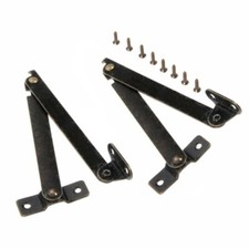 2* Lid Support Hinges Antique Display Stay Li...