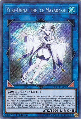 mayakashi card sleeves Yu-Gi-Oh The Ice Trading Card Game Card Sleeves help Duelists keep their cards secure and protected during Duels. Yu-Gi-Oh Mayakashi Yuki-onna and Metamorphosis