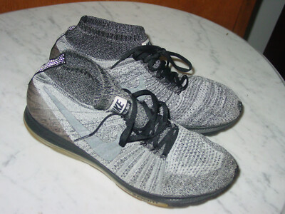 NIKE ZOOM ALL OUT FlyKnit wolf grey men’s tennis shoes sneakers size 11.5 Size 11.5 - Nike Zoom All Out Flyknit Wolf Grey for sale  main image 2