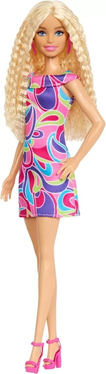 Barbie 65th Anniversary Totally Hair Inspired Dress Crimped Barbie 65th Anniversary Totally Hair Inspired Dress Crimped