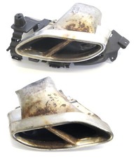 Mercedes C205 W205 C300 AMG Auspuffblende ENDROHRBLENDE Endrohr Blende Li/Re