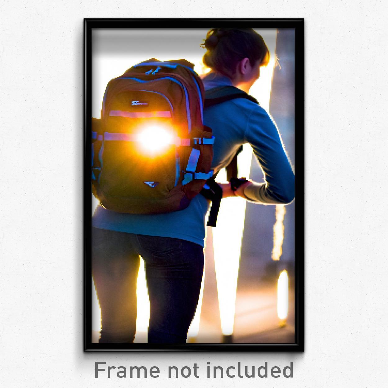 8 Bit Psychedelic Pixel Art Backpack Poster - Stupendous Video Game Print