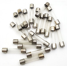 Lot of 20 Bussmann AGC3/4 250 Volt 3/4 Amp Fast Acting 1/4 x 1-1/4 Glass Fuses