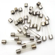 Lot of 20 Bussmann AGC3/4 250 Volt 3/4 Amp Fast Acting 1/4 x 1-1/4 Glass Fuses