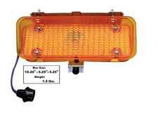 1971-72 Chevy Pickup Suburban & Blazer Parking Lamp Assembly Amber - LH New Dii