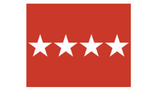 5" army gen general flag bumper sticker decal usa made