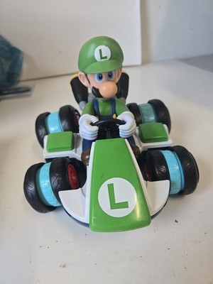 JAKKS Pacific 2020 Super Mario Bros Luigi Mario Kart RC- No Remote As Is Dp