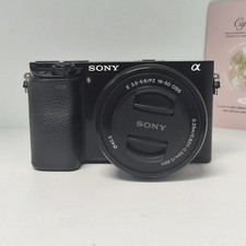 Sony A6000 sony 16-50 Black Lens optical anti-shake Built-in Wi-Fi  NFC Black