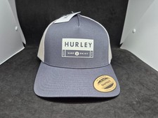 Hurley Rip Current  Mens snapback authentic trucker Del Mar hat clasics