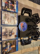 Sony PS4 PlayStation 4 Slim 1TB Video Game Console Bundle - TESTED