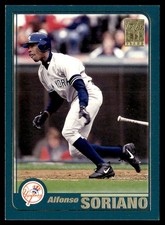 2001 Topps Alfonso Soriano New York Yankees #508