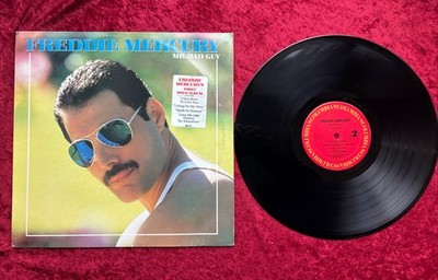 Freddie Mercury ~Mr Bad Guy''. RARE NM- LP PROMO 1st Solo Album! Hype Sticker