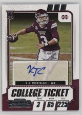 2021 Panini Contenders Draft Picks College Ticket KJ Costello #304 Auto 3hd