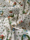 Vintage 2 Yards 23” Baby Animals Christmas Holiday Fabric Spings Mills Cotton — photo 2