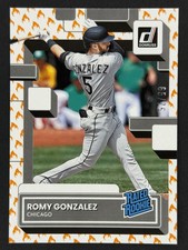 Romy Gonzalez 2022 Donruss On Fire Emoji Rookie #/75 - #78
