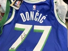 Luka Doncic Autographed Mavs Authentic City Edition Nike Swingman Jersey Panini