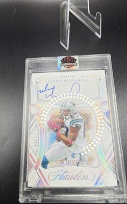 2024 Panini Flawless - Autographs Muhsin Muhammad #DPA-MMD Silver /20 (AU, MEM