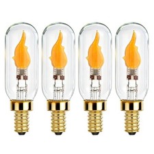 Flickering Light Bulbs E12 Base LED Fire Effect Flicker Flame, LED Flame E12-T6