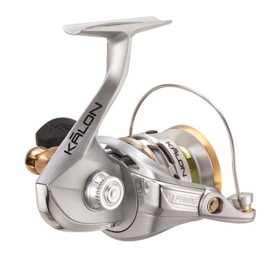 Rapala Kalon C Spinning Reel 5.2:1 Gear Ratio, Fresh, Salt, Gray, 2, KLC-6.2-2.0