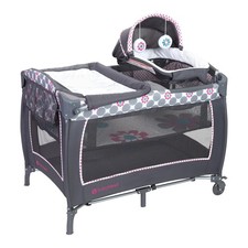 Cuna De Bebe Para Junto Cama Plegable Portatil Con musica y Juguetes Giratoria
