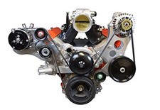 High Mount LS Alternator  Power Steering Pump Bracket Accessory Kit LS1