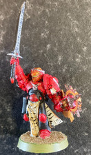 Warhammer 40K BLOOD ANGELS GUARD Custom EMPEROR'S CHAMPION Metal Citadel 90s oop
