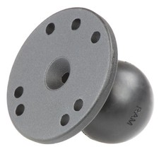 RAM Mount Aluminum 2.5" Diameter Round Base with 1.5" C-Ball RAM-202U
