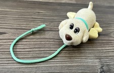 Vntg Pound Puppies Wiggle N Walk Baby Puppy on Leash Galoob 1996 Retro Kids Toy