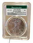 2021-(P) Silver Eagle T1 Emergency Issue PCGS MS69 First Strike