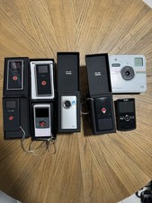 Lot Of 6Flip Video Mino Video ,Kodak And Polaroid Socialmatic Untested