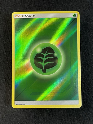 2019 Grass Energy Reverse Holo Foil Pokemon TCG NM-LP