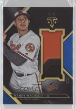 2016 Triple Threads Unity Single Jumbo Relics Sapphire 3/3 Manny Machado n1u