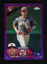 2023 Topps Chrome Update Purple Refractor 163/250 Jake Alu #USC65 14jr