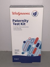 Walgreens Paternity Test Kit Paternidad Prueba NEW SEALED
