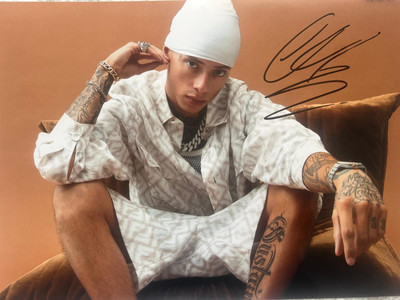 Central Cee Cench handsigniert NEU Musik 12 x 8 Poster Foto verifiziert Echtheitszertifikat UK RAPPER