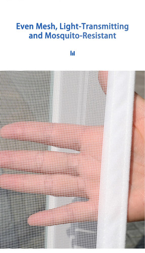 Fensterscheibe - Mücken- & Staubabwehr werkzeugloser Aufbau ultradünn & atmungsaktiv - Bild 10 von 14