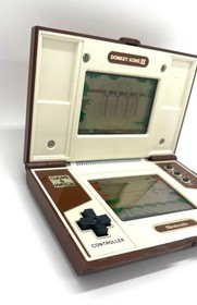 Nintendo Game & Watch Donkey Kong II JR-55 LSI Multi Screen With Video Vintage
