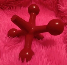 Red Jack Jax 6"x4.5” Decorative Art Model Display Anodized Cast Aluminum EUC