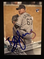 2017 Topps Update Brad Goldberg Signed Rookie Card US190 White Sox Autograph RC