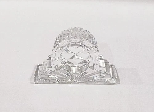 Vintage Ireland Waterford Crystal Small Mini Mantle Clock Without Clock Face