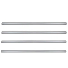 Pool Central 4'' x 16' Aluminum Tubes for In-Ground Pool Cover Reel System