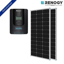 Renogy 200W Solar Panel Kit 12V Mono w/20A MPPT Charge Controller Refurbished