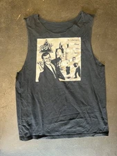 VTG Blatz punk rock 2000s shirt cutoff medium fear more beer mdc 